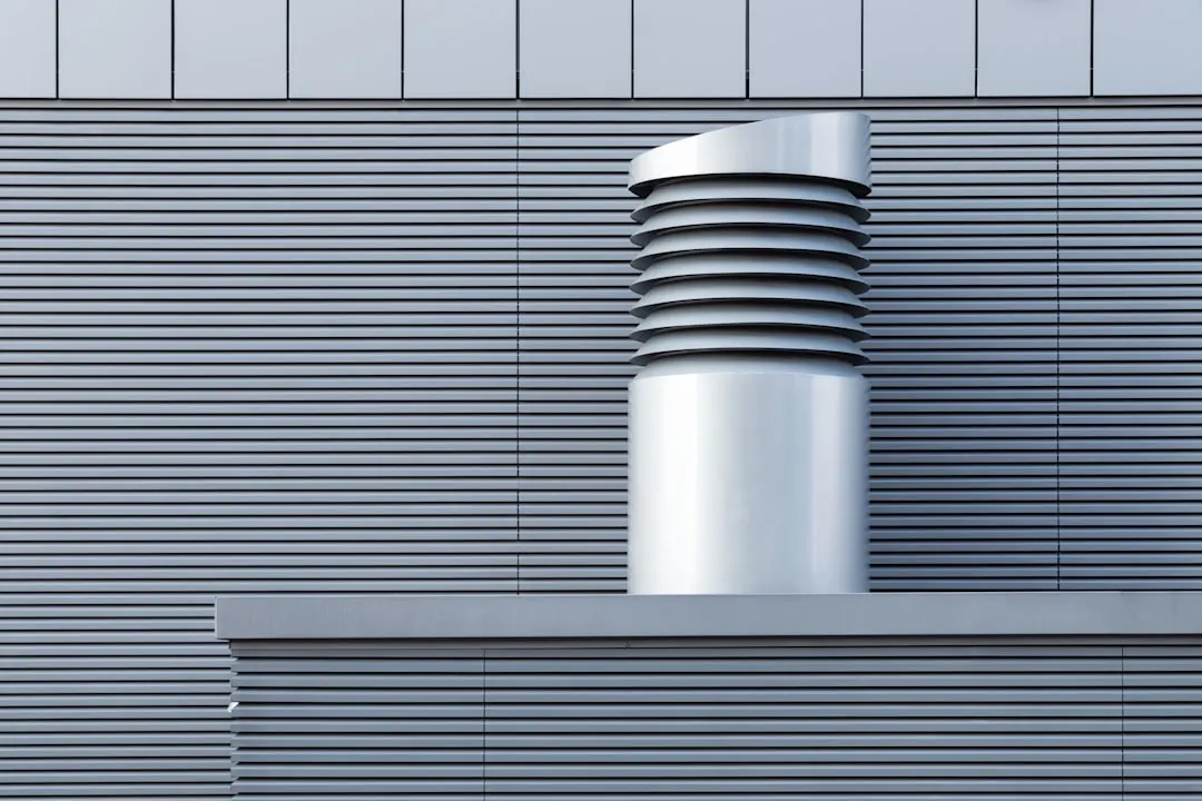 Residential air ducts in Edmonton basement